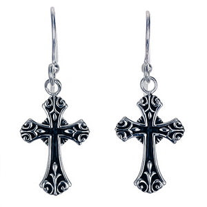 Petite Cross Earrings