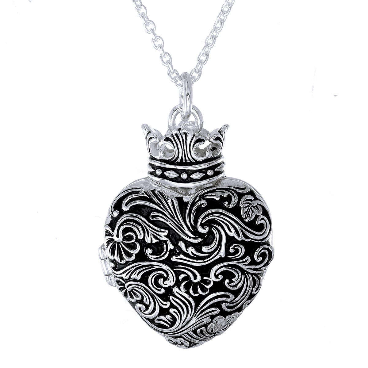 Iron Work Crown Locket